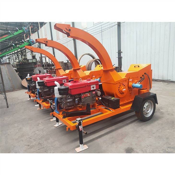 Дизель-электрический WOOD CHIPPER Измельчитель / щеточный измельчитель
